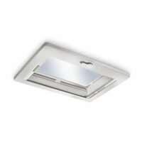 Skylight DOMETIC Midi Heki Style GD white crank Roof cutout 70 x 50 mm w/o forced ventilation