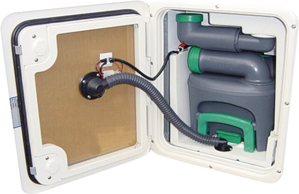 Ventilation toilettes SOG Type D - Thetford C400 Gris clair