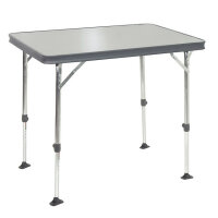 Table Crespo alu 81 x 62 x 48 - 70 cm anthracite avec...