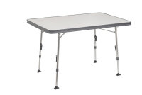 Table Crespo alu. 110 x 70 x 52 - 74 cm with reinf. table...