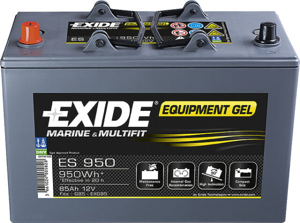 Batterie Exide Équipement Gel ES 2400