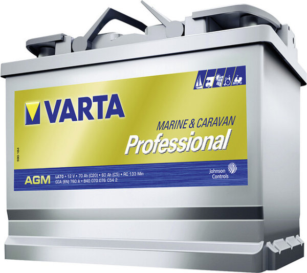 Varta battery Professional AGM LA 70