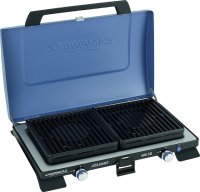 Réchaud Camping Gaz Xcelerate 400 SG Caravan 2 feux avec plaques de grill 30 mbar 2 x 2,2 kW