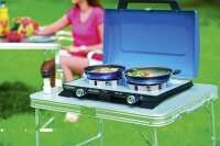 Camping Gaz gas cooker Xcelerate 400-SG Caravan 2-flame incl. grill plate 30 mbar 2 x 2.2 kW