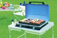 Camping Gaz gas cooker Xcelerate 400-SG Caravan 2-flame incl. grill plate 30 mbar 2 x 2.2 kW