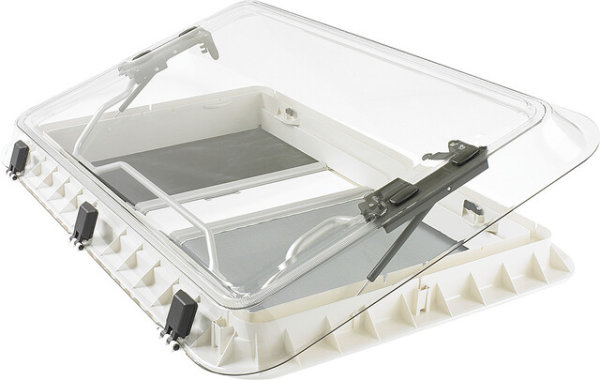 Skylight Dometic Seitz Heki 2 de Luxe frame roof cutout 96.0 x 65.5 cm with forced ventilation