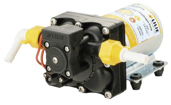 Pressurised water pump LILIE Soft Series Drinking water system WeißGELB 11.3 l 2.3 bar