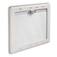 Baie coulissante Dometic S4 700 x 400 mm, blanc crème