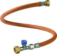 High-pressure hose 450 mm Connection G.8 Europe Shell with hose rupture protection