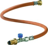 High-pressure hose 450 mm Connection G.10 Sweden Pol with hose rupture protection