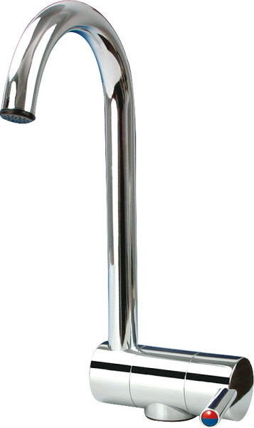 Reich single-lever mixer tap Trend A with metal outlet Colour chrome