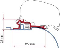 Adapter kit 2-part for Fiamma roof awning F65 S / F65 L...