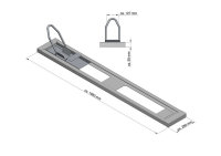 Rampe d’accès Linnepe SmartRail électrique 12 V Charge admise 130 kg