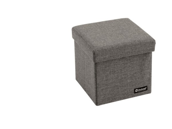 Boîte de rangement et tabouret Outwell Cornillon M gris chiné