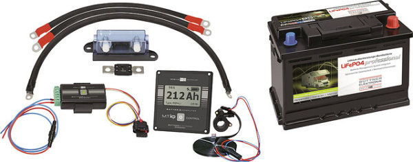 Batterie - Power - Unit II BÜTTNER ELEKTRONIK avec MTLI0105 et ordinateur batterie Control