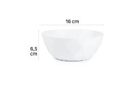 Super-Magnet-Bowl silwy lot de 2, coul. blanc