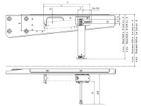 Support de levage AMC MB Sprinter sur AL-KO Extension de cadre S-Klasse 740/820/830