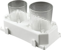 Cup holder for 2 cups Col. white