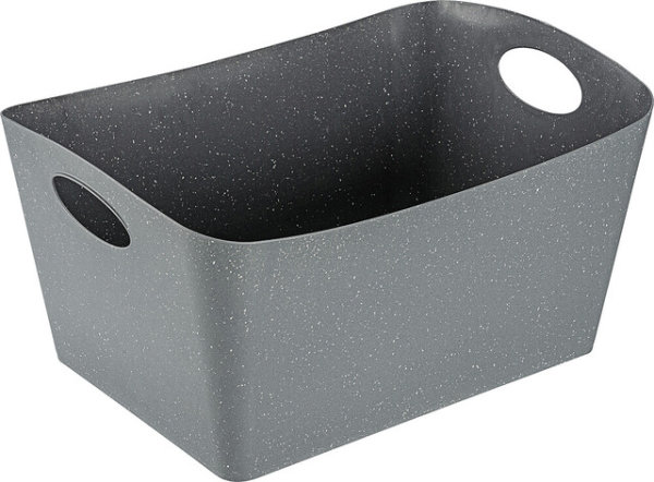 Boîte de rangement koziol BOXXX L, 15 l couleur recycled ash grey