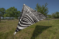 Sun sail BENT TC Zip Canvas Single, Africa design Zebra print