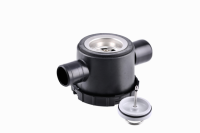 Siphon 39 mm mit 2 Zug„ngen zu AW-Rohrsystem