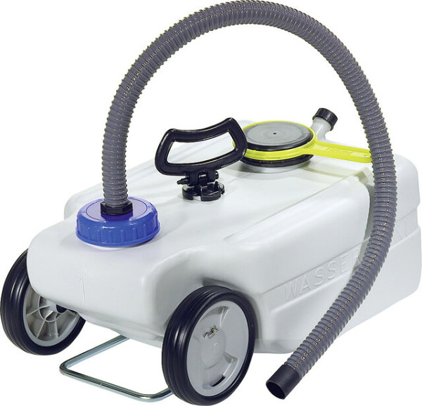 Wastewater carrier taxi 25 l, colour light grey 335 x 240 x 500 mm DIN 96 cap