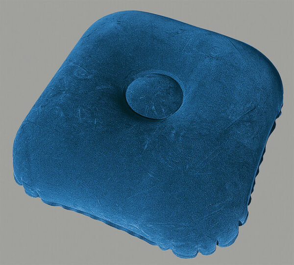 Coussins Heusser products gonflable 42 x 32 x 12 cm couleur bleue