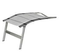 Dukdalf Fusion footrest Alu. col. anthracite / silver