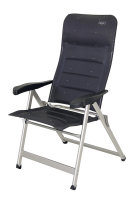 Fauteuil pliable Crespo Deluxe matelassée alu...