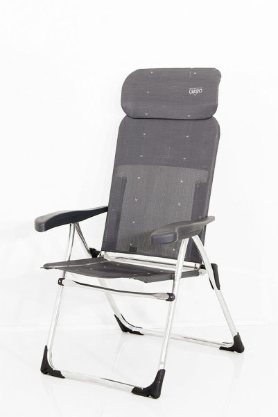 Folding chair Crespo Compact extra flat alu col. anthracite