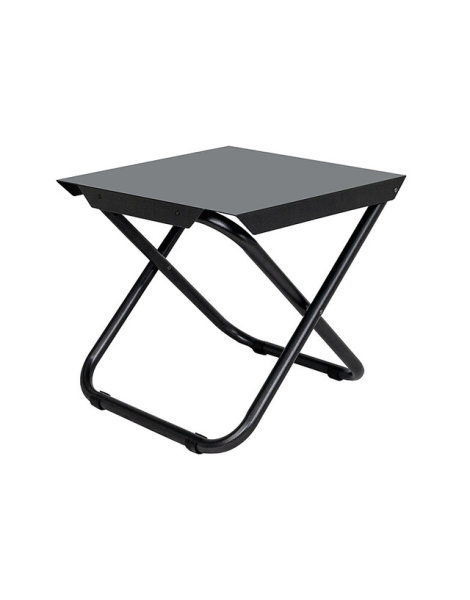 Table CRESPO Lounger Tex-Supreme Alu, colour black