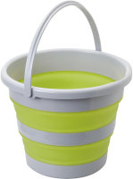 Seau pliable BRUNNER Drum Fold-Away col. vert / gris