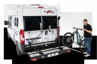 Porte-charges SAWIKO by AL-KO Trigo Van I Système complet pour 2 vélos/e-bikes