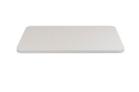 Lightweight tabletop VierTec 80 x 45 cm, col. white...