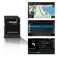 Navigationssoftware ZENEC Z-EMAP66-MH3 - Z-N965 für...