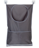 Door & wall laundry bag Maximex col. grey