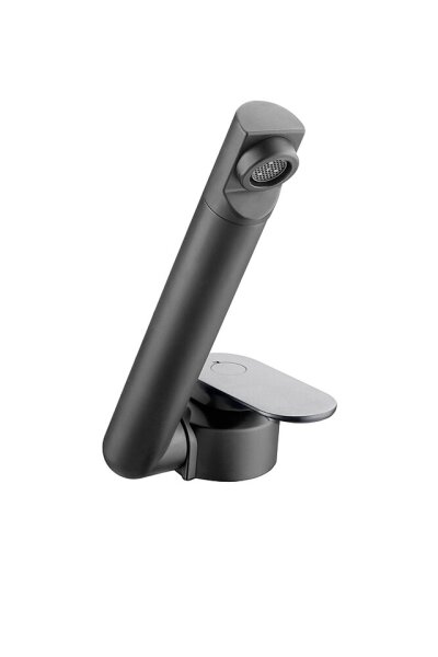 Single-lever mixer tap REICH Twister E, col. black