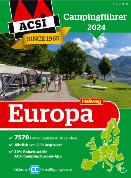 Campingführer Europa ACSI 2024