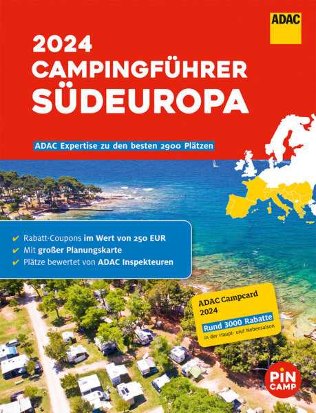 Campingführer ADAC Südeuropa 2024, ADAC