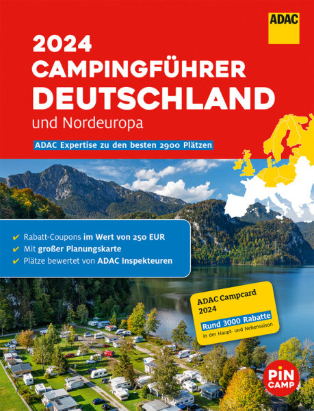 Campingführer ADAC Deutschland / Nordeuropa 2024, ADAC