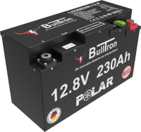 Batterie BullTron Polar 230Ah LiFePO4 12,8 V Akku mit Smart BMS, Bluetooth App, aktiver Balancer und Heizung