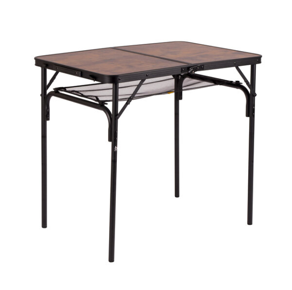 Table de camping Bo-Camp Decatur 90 x 60 cm, marron