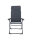 Chaise de camping CRESPO Air-Deluxe Compact, gris