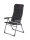 Chaise de camping CRESPO Air Deluxe, noir