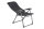 Chaise de camping CRESPO Air Deluxe, noir