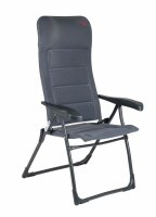 Chaise de camping CRESPO Air Deluxe, gris