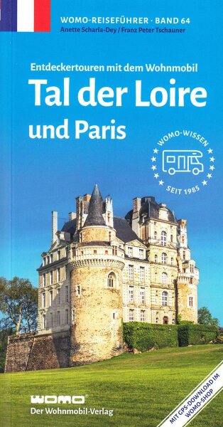 Reisebuch WOMO Tal der Loire und Paris