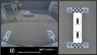 Surround view system CAMOS 4-camera HD-TVI NS-4 3D without monitor