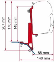 Kit adaptateur d’auvent FIAMMA Ford Custom Lift...
