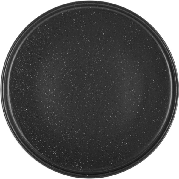 Plate BRUNNER Odette double black diam. 25 cm